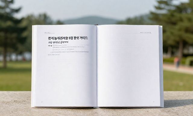한자능력검정시험8급 관련 이미지 - 한자능력검정시험 8급 완벽 가이드: 시험 범위부터 공부법까지