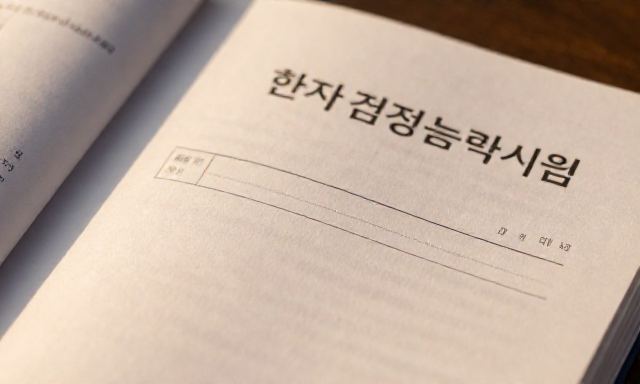 한자검정능력시험 관련 이미지 - 한자검정능력시험 완벽 가이드: 시험 일정 및 급수별 특징 정리