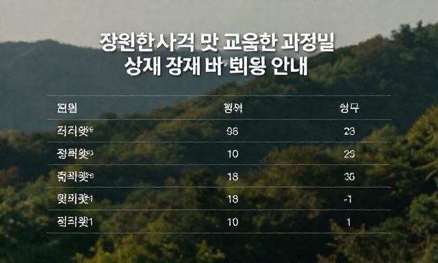 장원한자가격 관련 이미지 - 장원한자가격 및 교육 과정별 상세 비용 안내